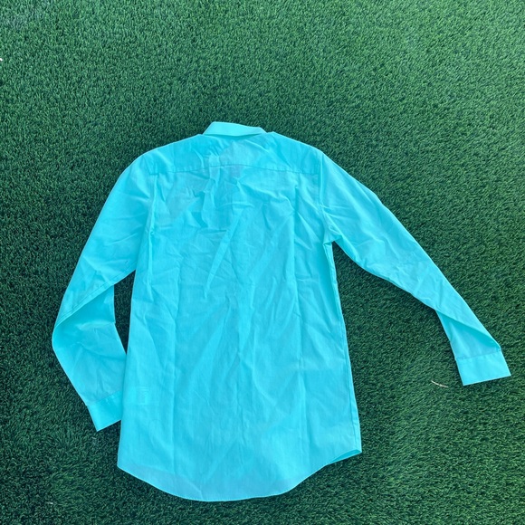 Turquoise Button Up - Picture 4 of 5